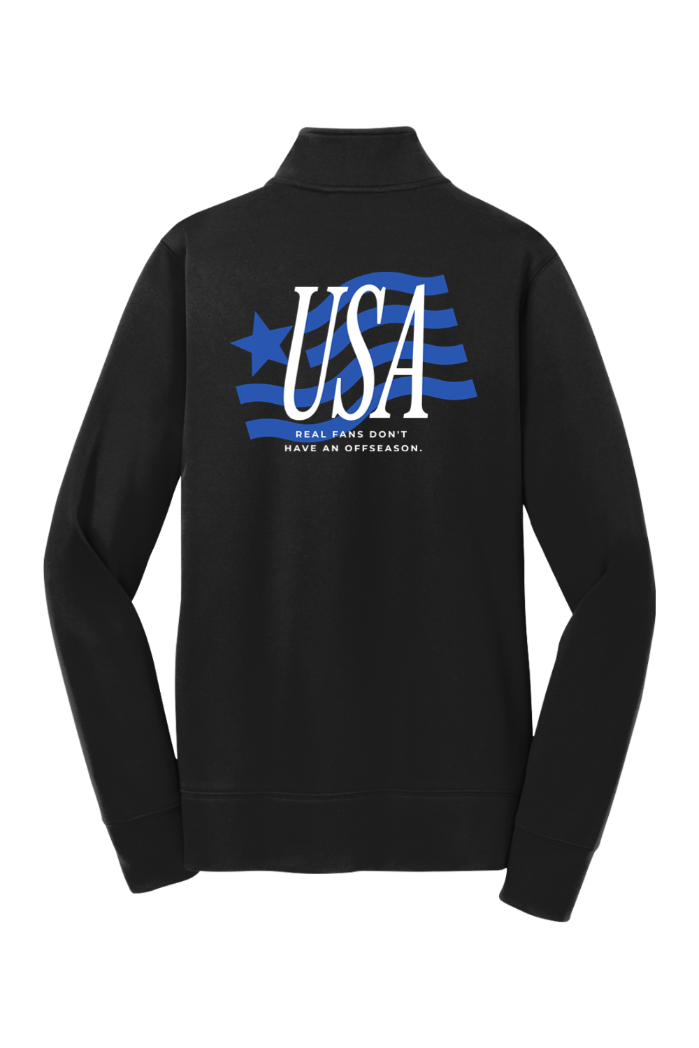 USA Real Fans | Ladies Fleece Full-Zip Jacket