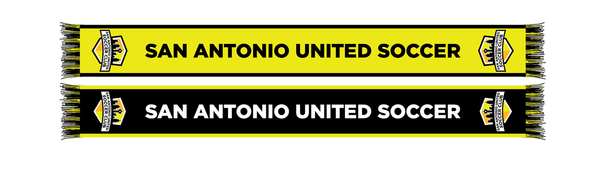 SA United Soccer Scarf