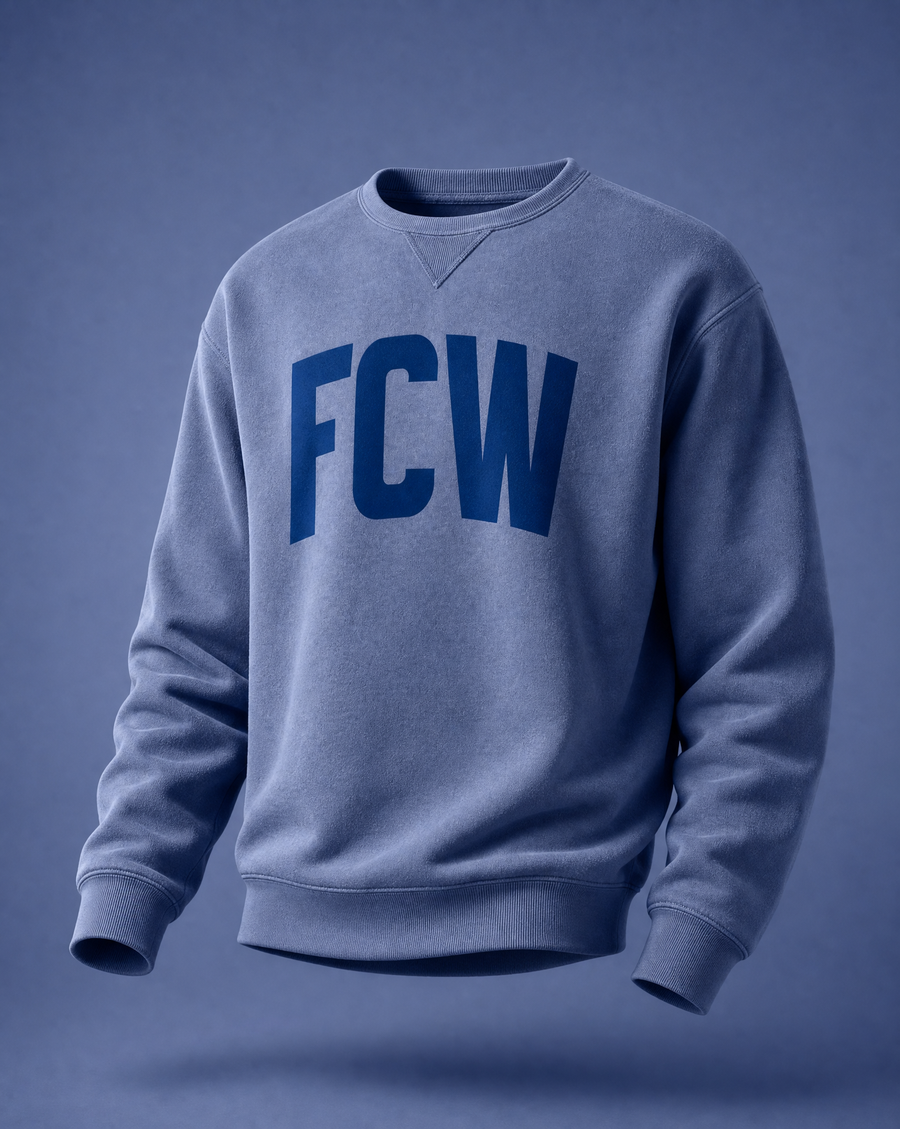 FCW | Unisex ComfortWash Crewneck Sweatshirt