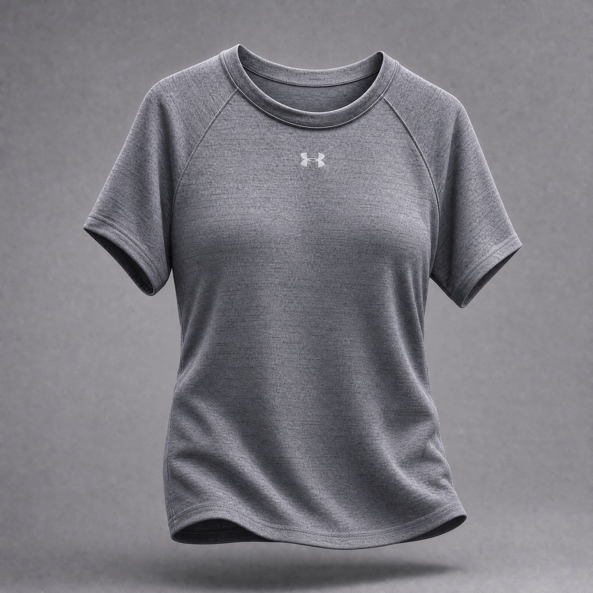 UA Women's Novelty Tech S/S Locker T-Shirt – Gray