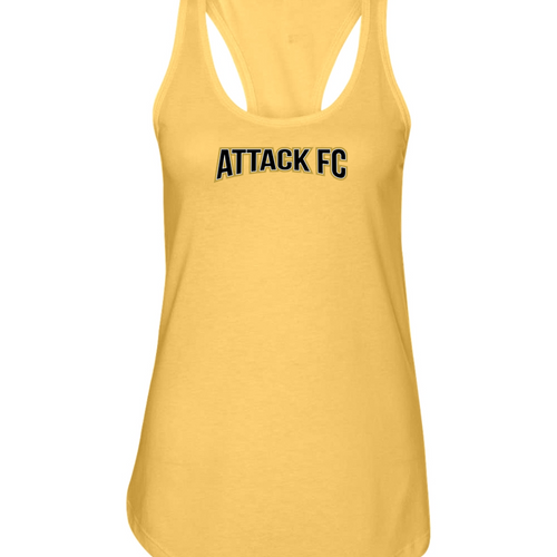 Attack FC | Next Level Ladies Racerback Tank